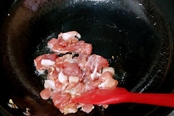 杏鲍菇炒肉片的做法图解16