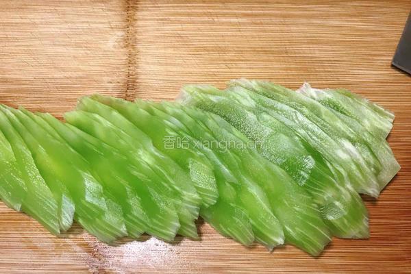 酱青笋丝的做法图解3