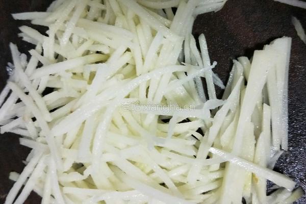 千张菜卷的做法图解4