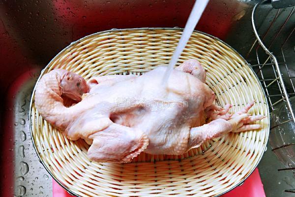 电饭煲焗鸡的做法图解1