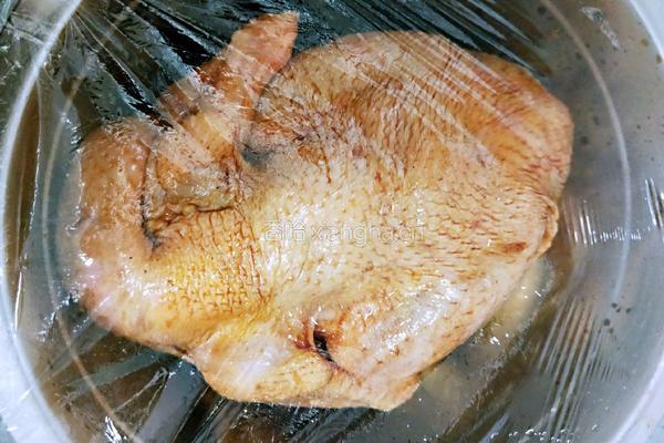 电饭煲焗鸡的做法图解8