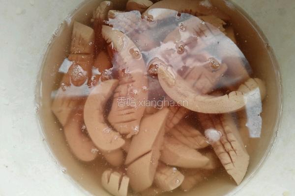 酸菜炒腰花的做法图解14