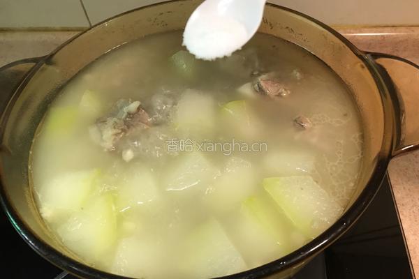薏仁冬瓜排骨汤的做法图解12