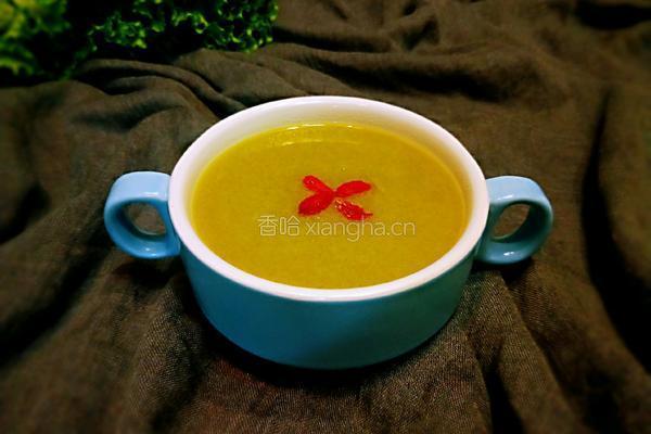 贝贝南瓜米糊#减脂主食#的做法图解13
