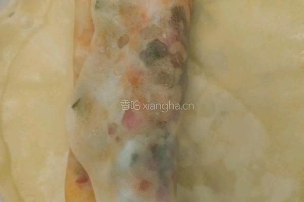饺子皮春卷的做法图解7