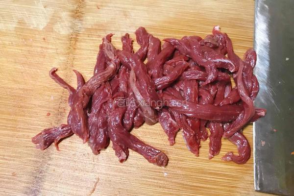 双椒牛肉的做法图解4
