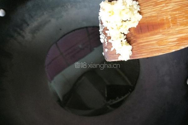 蒜末炒紫角菜的做法图解3