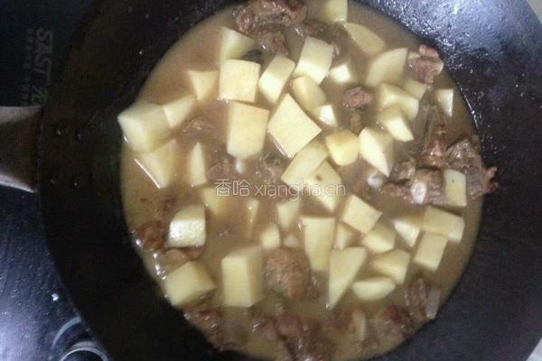 排骨焖土豆的做法图解10