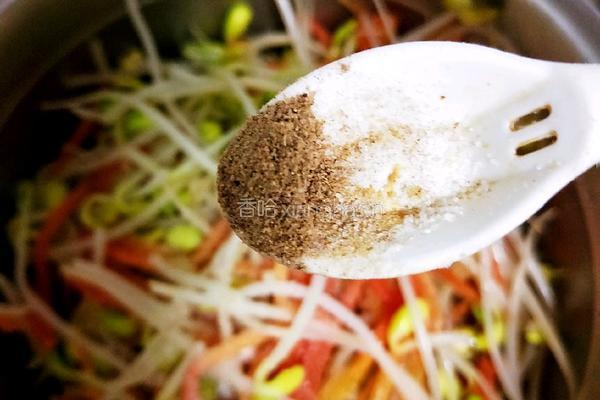 凉拌黄豆芽的做法图解9