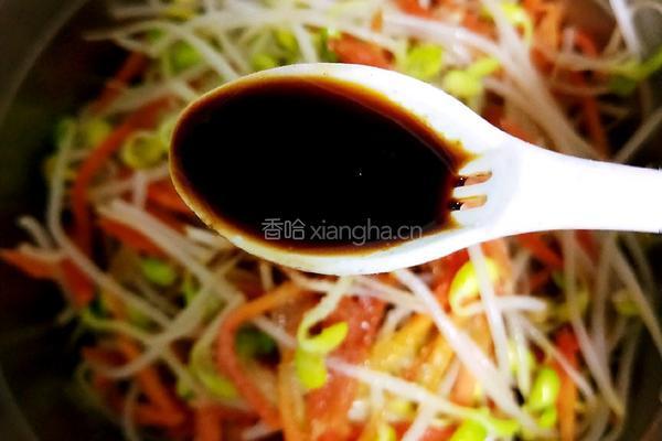 凉拌黄豆芽的做法图解10
