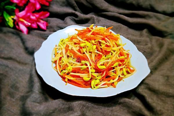 凉拌黄豆芽的做法图解14