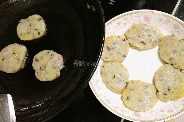 黑米奶香煎饼的做法图解12