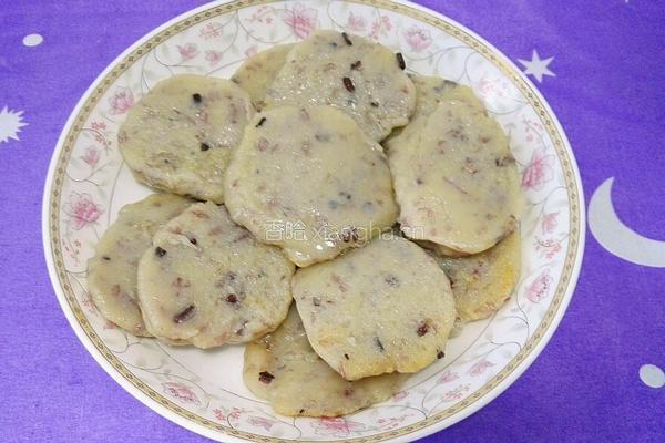 黑米奶香煎饼的做法图解13