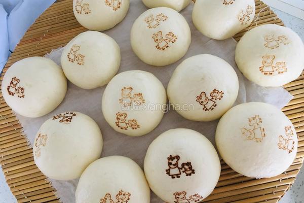 奶香风味馒头的做法图解16