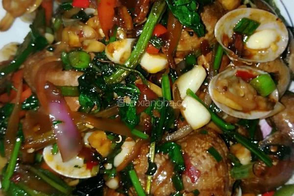 爆炒花甲