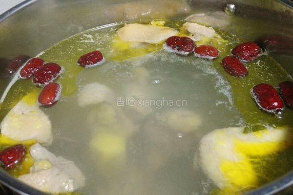 山药红枣鸡汤的做法图解6