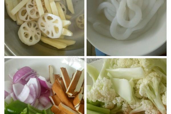 麻辣香锅排骨鸡爪虾的做法图解2