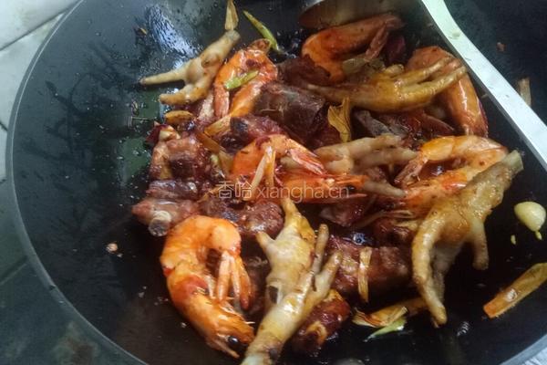 麻辣香锅排骨鸡爪虾的做法图解7