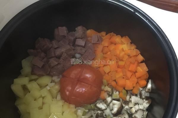 番茄饭的做法图解3