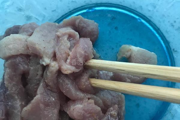 杏鲍菇炒肉的做法图解3