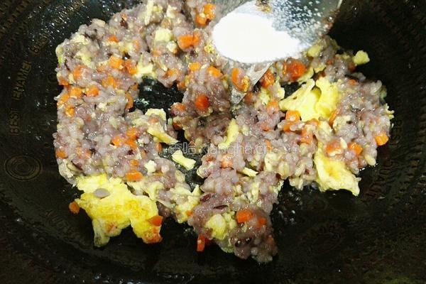 蛋炒粗粮饭的做法图解9