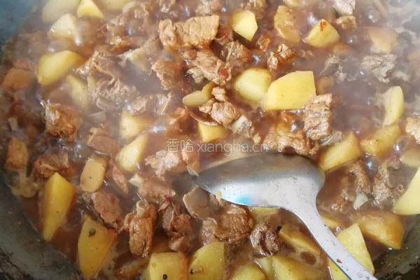 土豆烧排骨的做法图解7