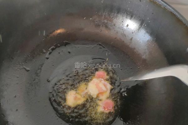 家常酱爆茼蒿的做法图解4