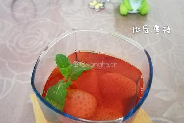 黄冰糖草莓饮的做法图解5