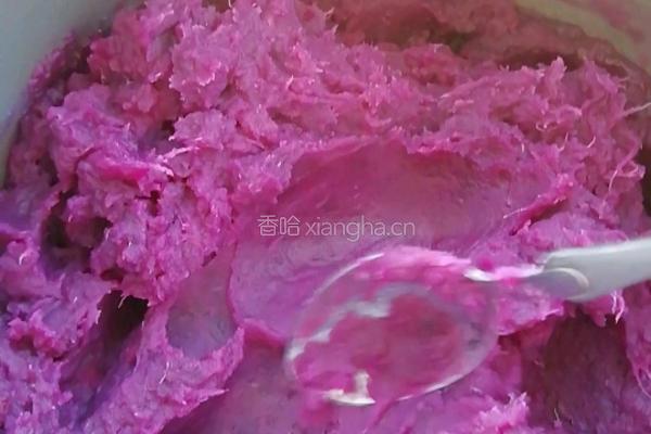 紫薯糯米珍珠丸的做法图解5