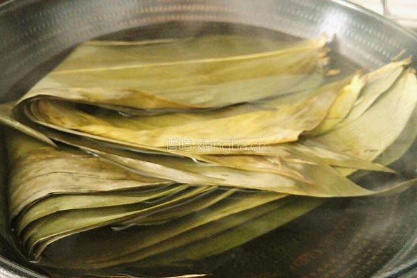 红豆粽子的做法图解4