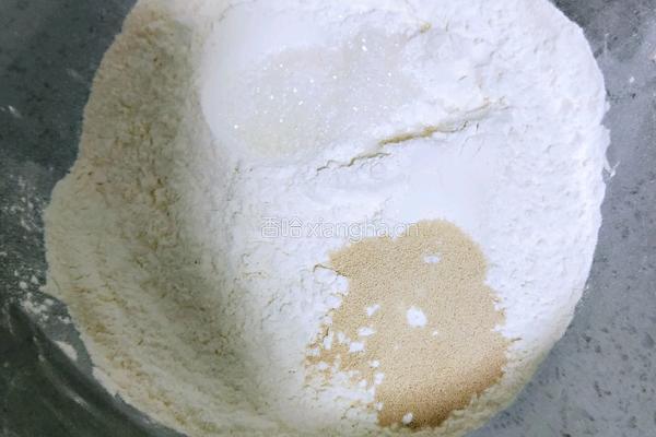 黑芝麻肉饼(不用揉面）的做法图解2