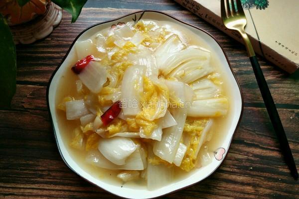 酸辣大白菜的做法图解14