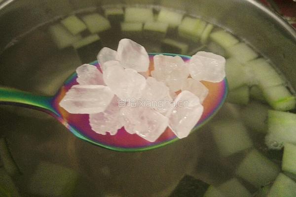 冬瓜皮玫瑰花茶的做法图解4