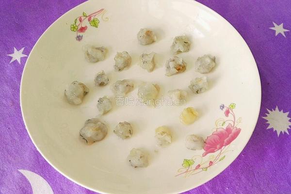虾球营养米糊(宝宝辅食)的做法图解4