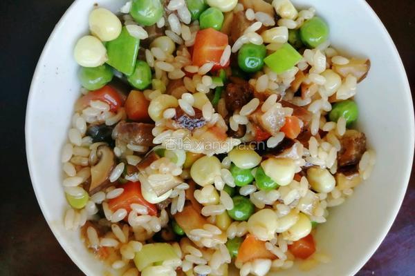腊肉香菇烧麦的做法图解4