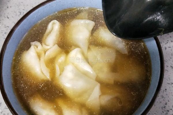 清汤馄饨的做法图解30