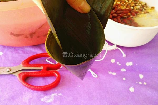粗粮三角粽的做法图解7