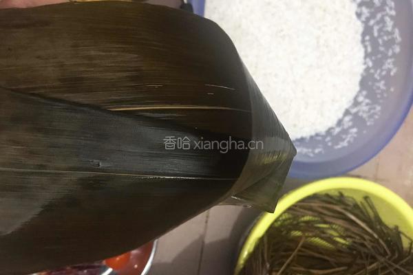 广式四角咸肉粽的做法图解8