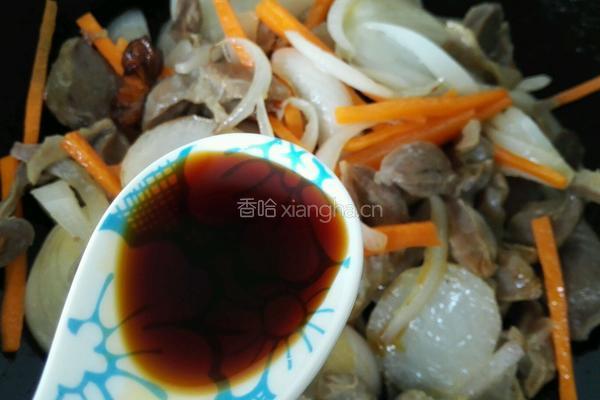鱼香风味鸡胗的做法图解7