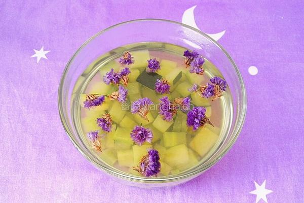冬瓜皮勿忘我花茶