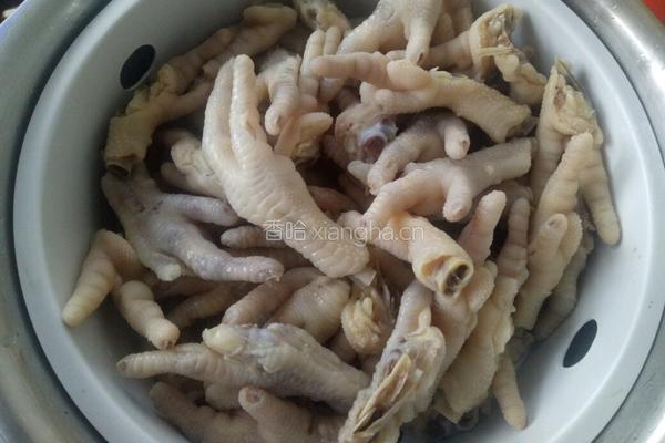柠檬酸辣鸡爪的做法图解4