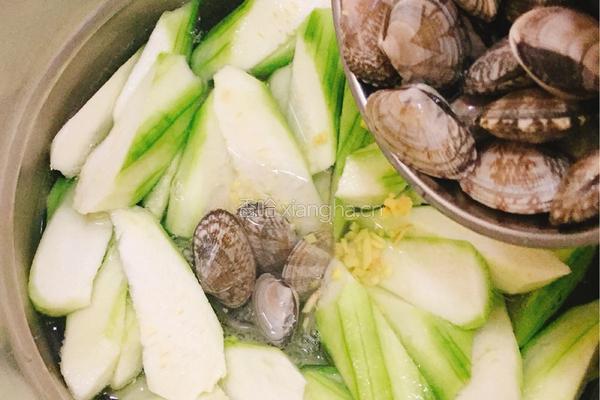 花甲丝瓜汤的做法图解6