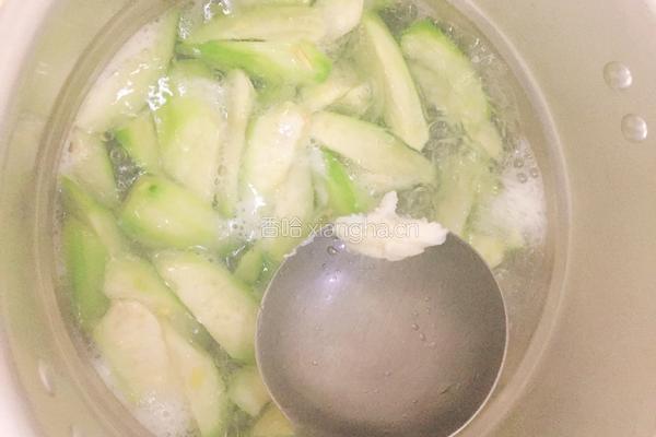 花甲丝瓜汤的做法图解7