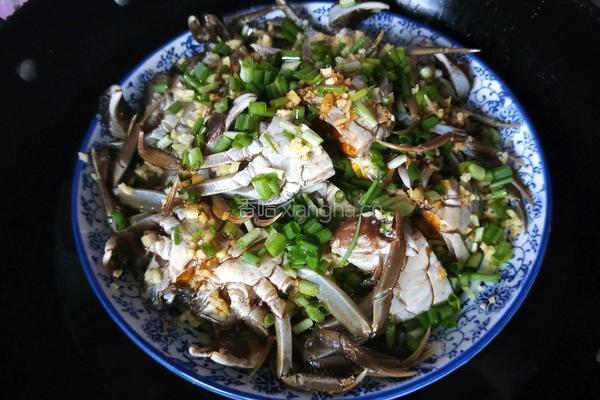 抱仔虾蒸六月黄的做法图解11