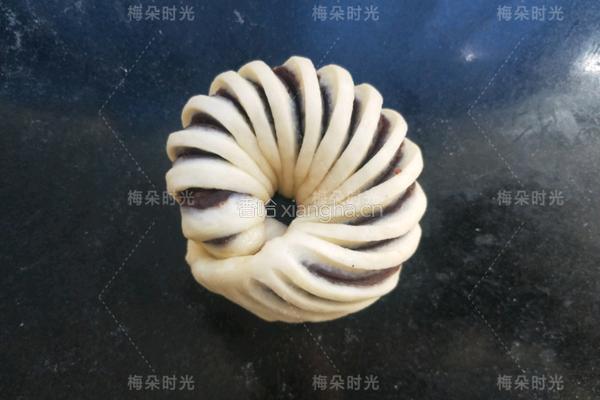 豆沙面包卷的做法图解13