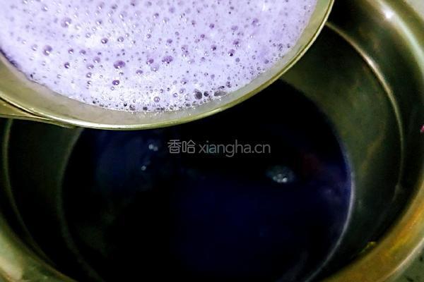 紫甘蓝豌豆粉的做法图解4