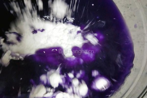 紫甘蓝豌豆粉的做法图解8