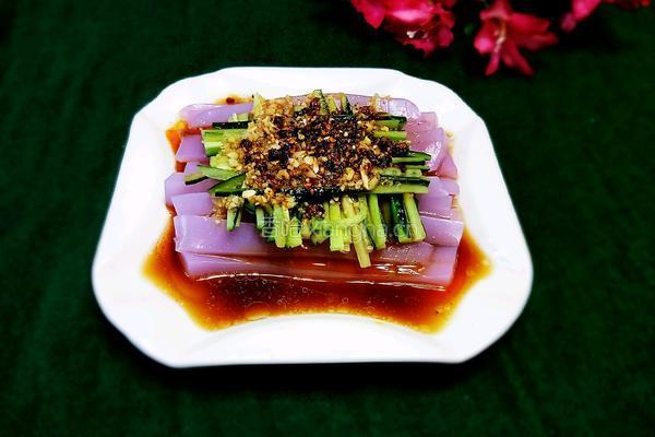 紫甘蓝豌豆粉的做法图解34
