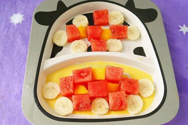 宝宝水果下午茶的做法图解5