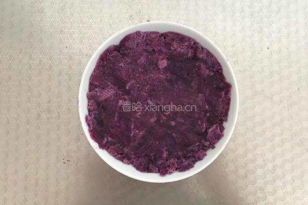 酸奶紫薯泥的做法图解4